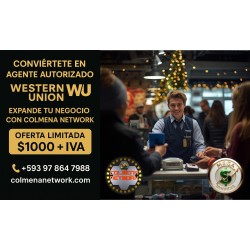 Conviértete en Agente Western Union | Colmena Network Ecuador